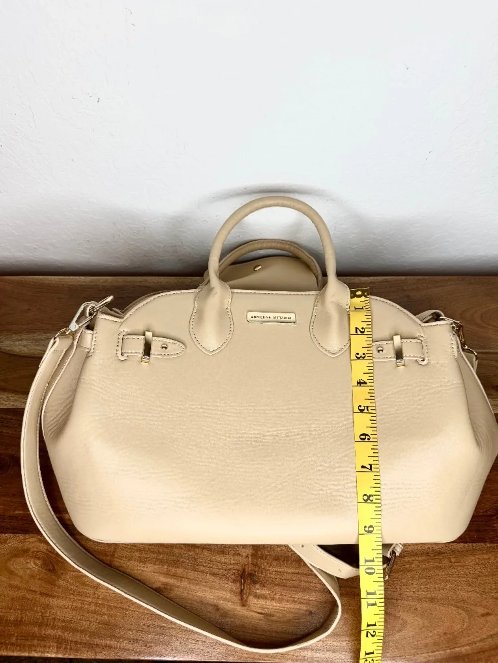Adrienne Vittadini Large Dome Satchel Carryall Handbag